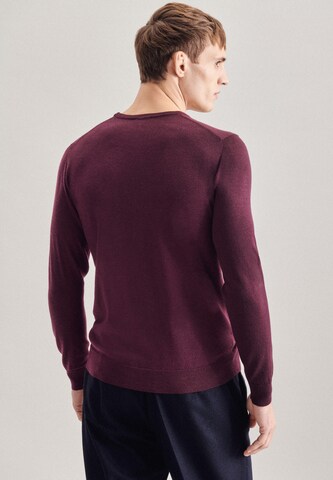 SEIDENSTICKER Sweater 'Schwarze Rose' in Red