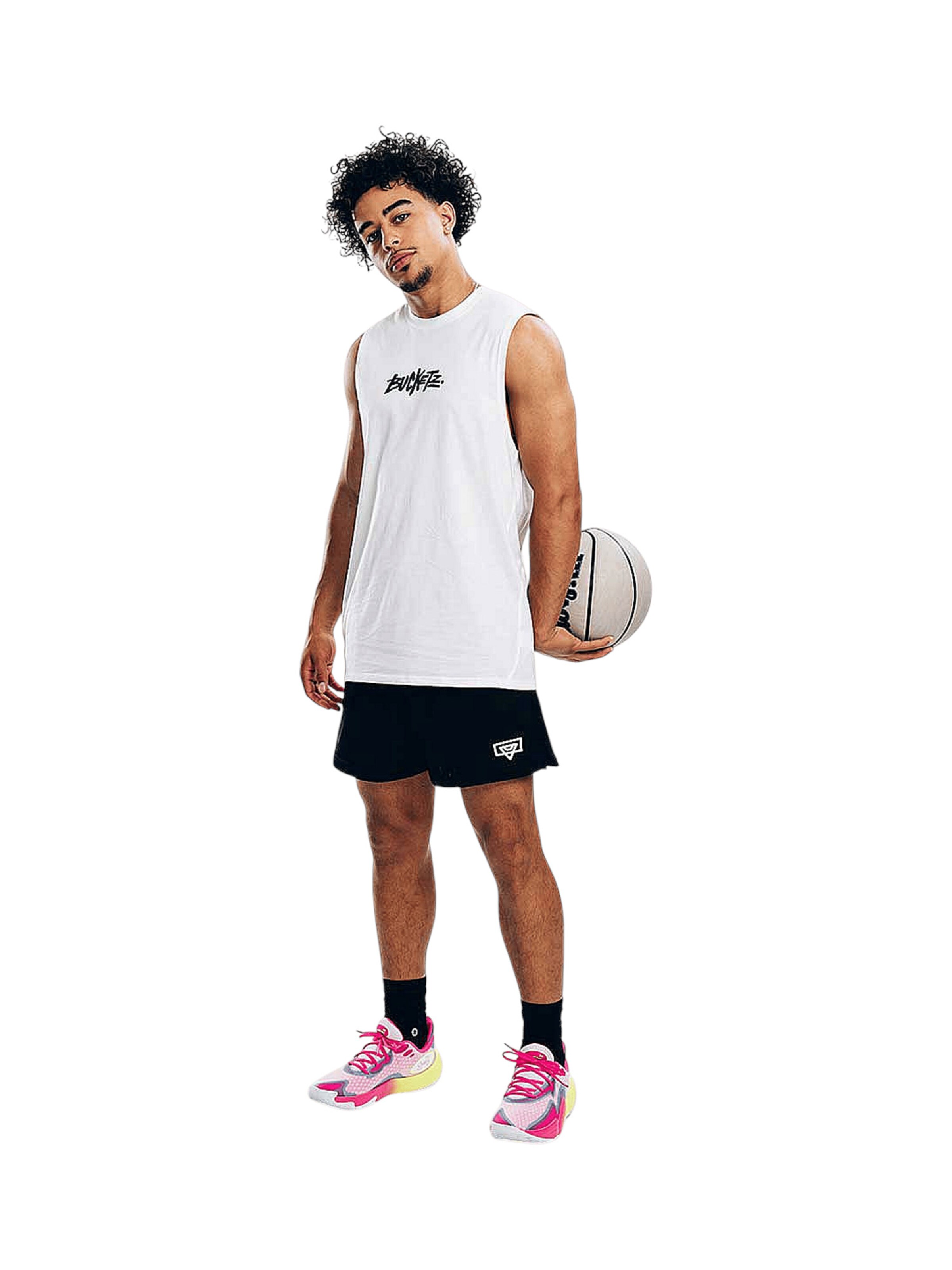Bucketz Performance shirt in White