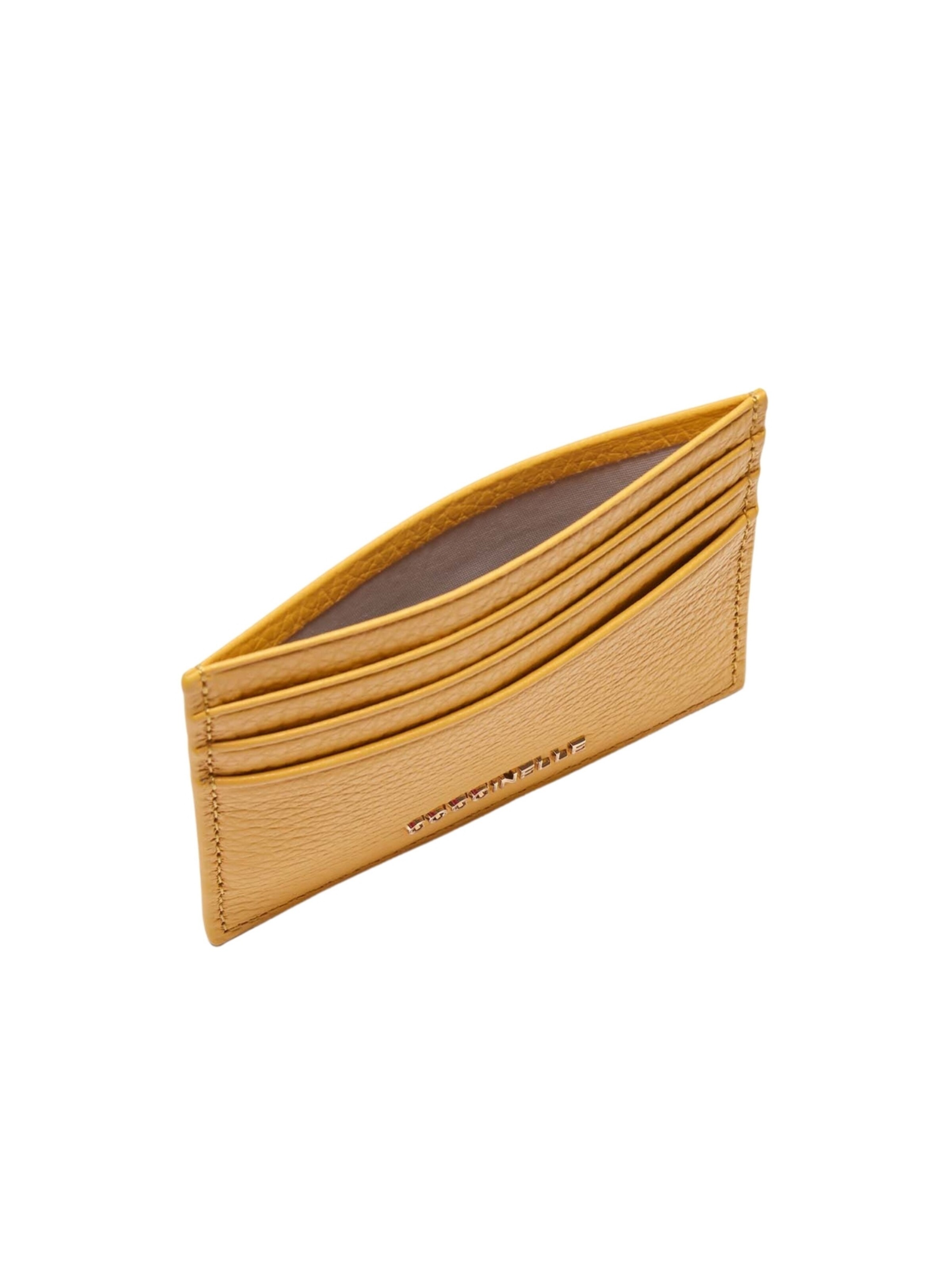 Portamonete 'COCCINELLE METALLIC' di Coccinelle in giallo