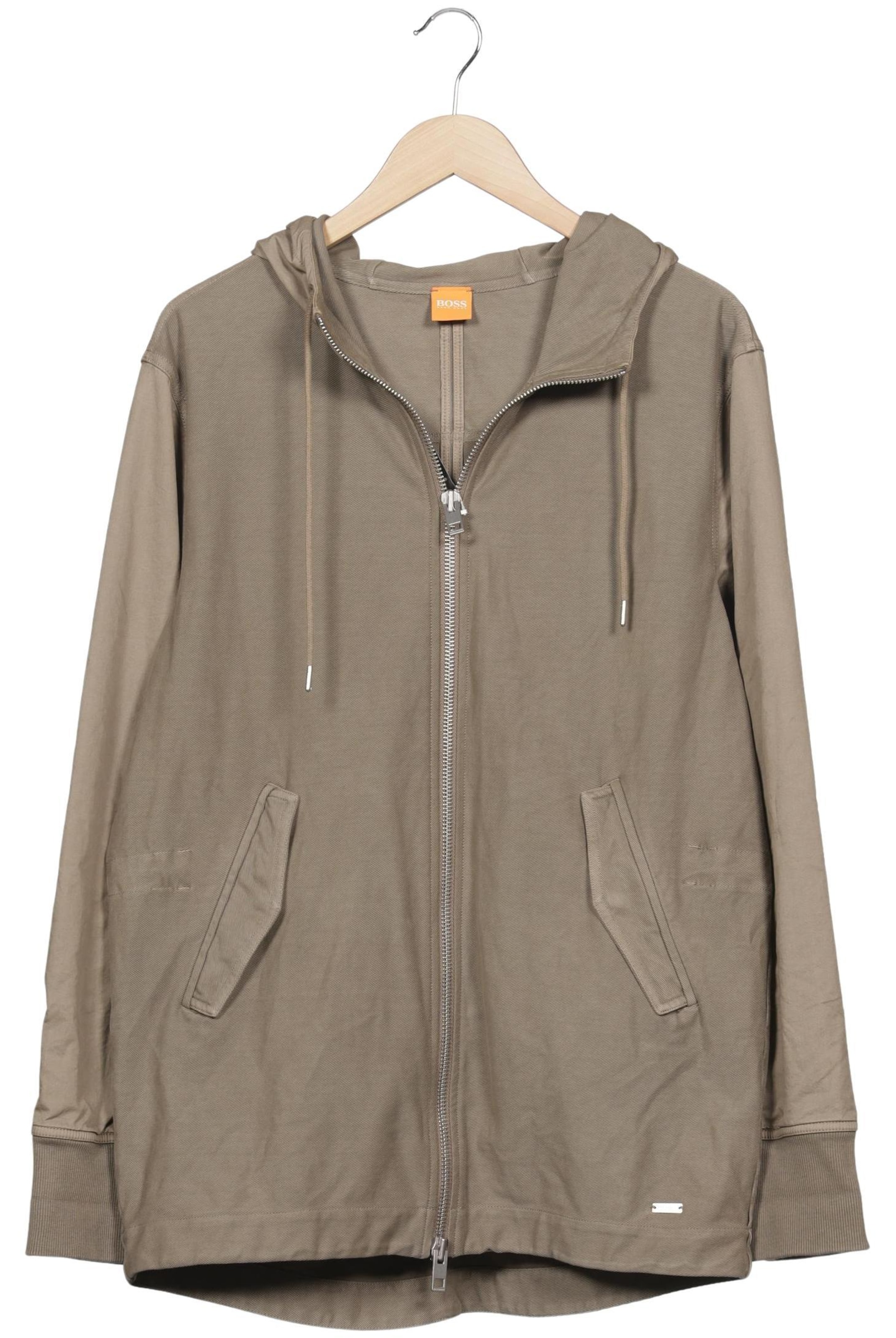 BOSS Orange Jacke L in Beige: Vorderseite