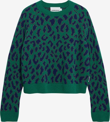 Pull-over ARMEDANGELS en vert : devant