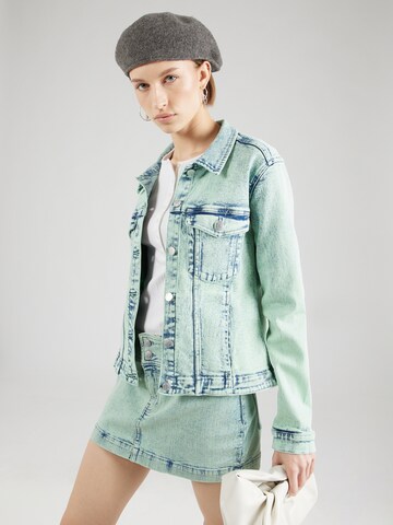 Monki Between-Season Jacket 'Libby' in Blue