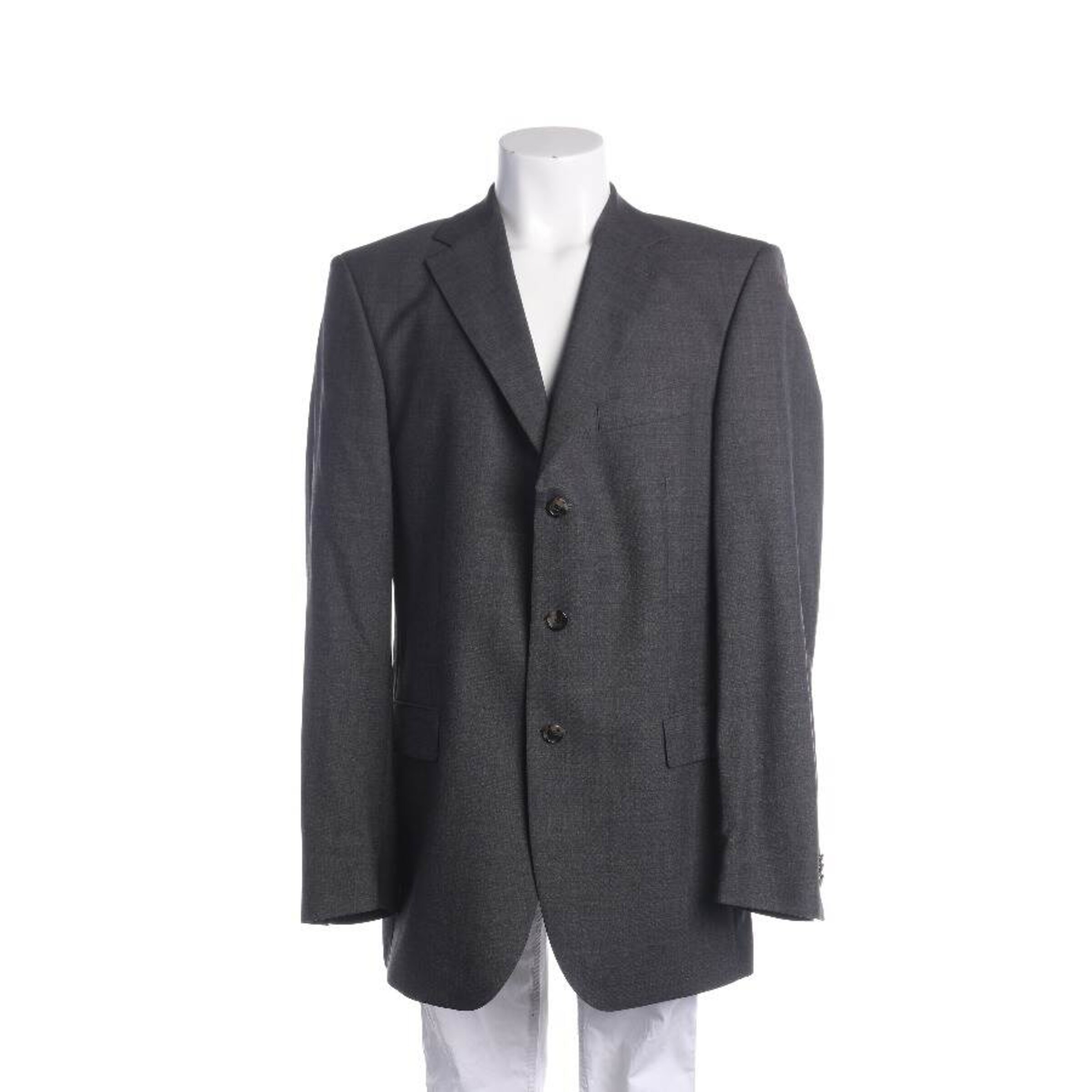 TOMMY HILFIGER Suit Jacket in L-XL in Grey: front