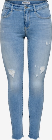 ONLY Skinny Jeans 'ONBLUSH' in Blauw: voorkant