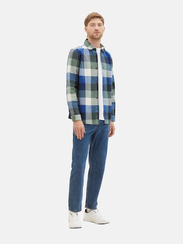 TOM TAILOR Regular Fit Hemd in Blau