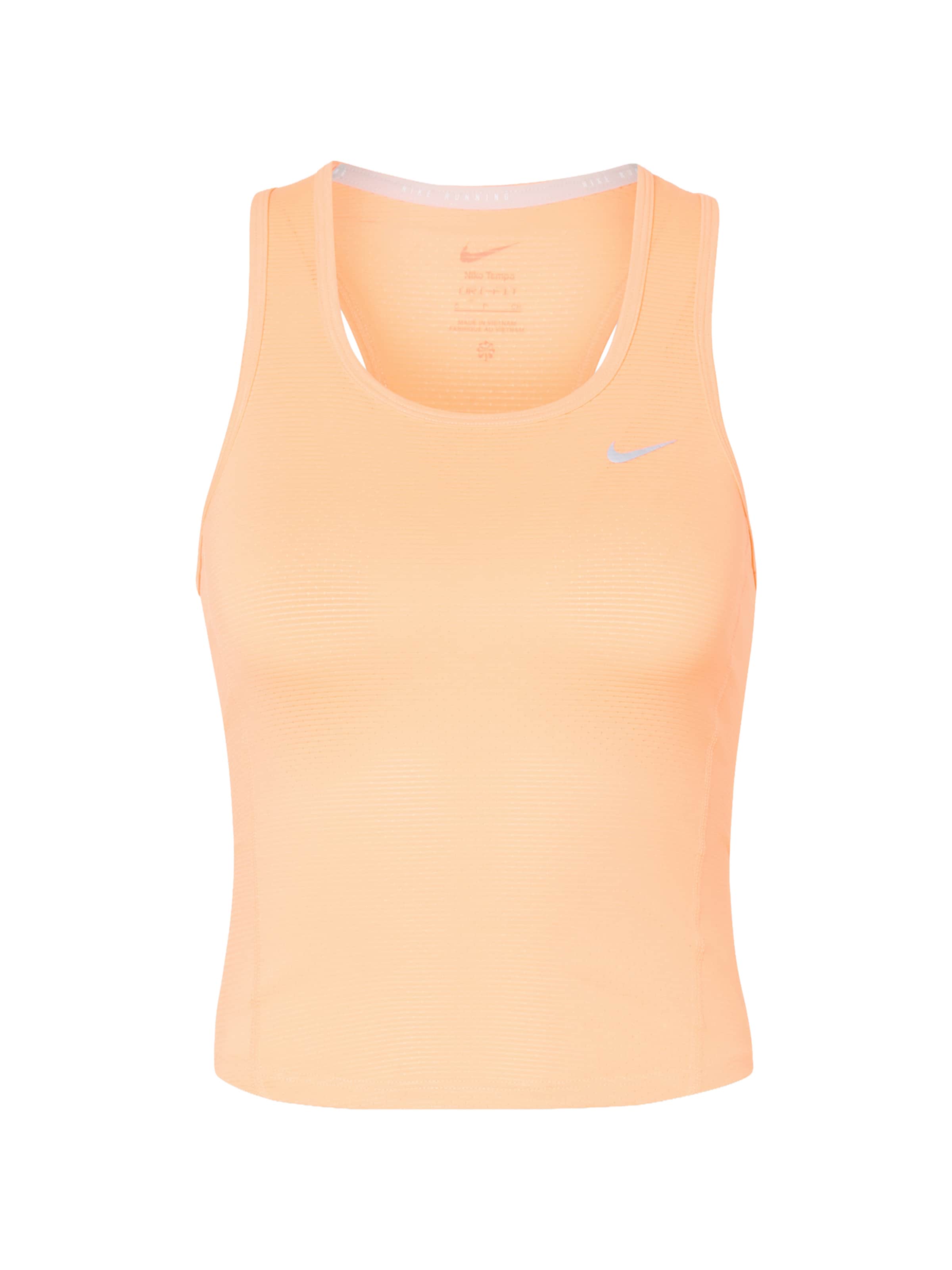 NIKE Sportovní top 'TEMPO' - mandarinkoná, Produkt