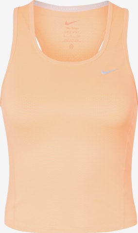 NIKE Sporttop 'TEMPO' in Oranje: voorkant