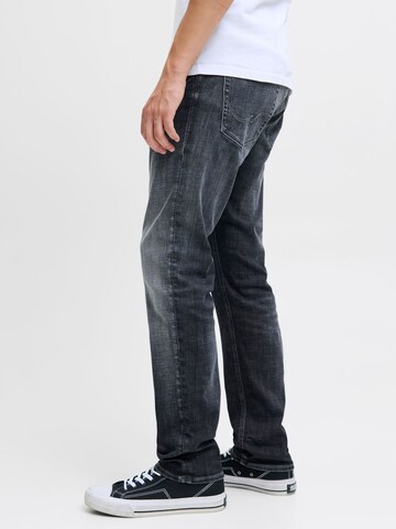 Coupe slim Jean 'GLENN' JACK & JONES en bleu
