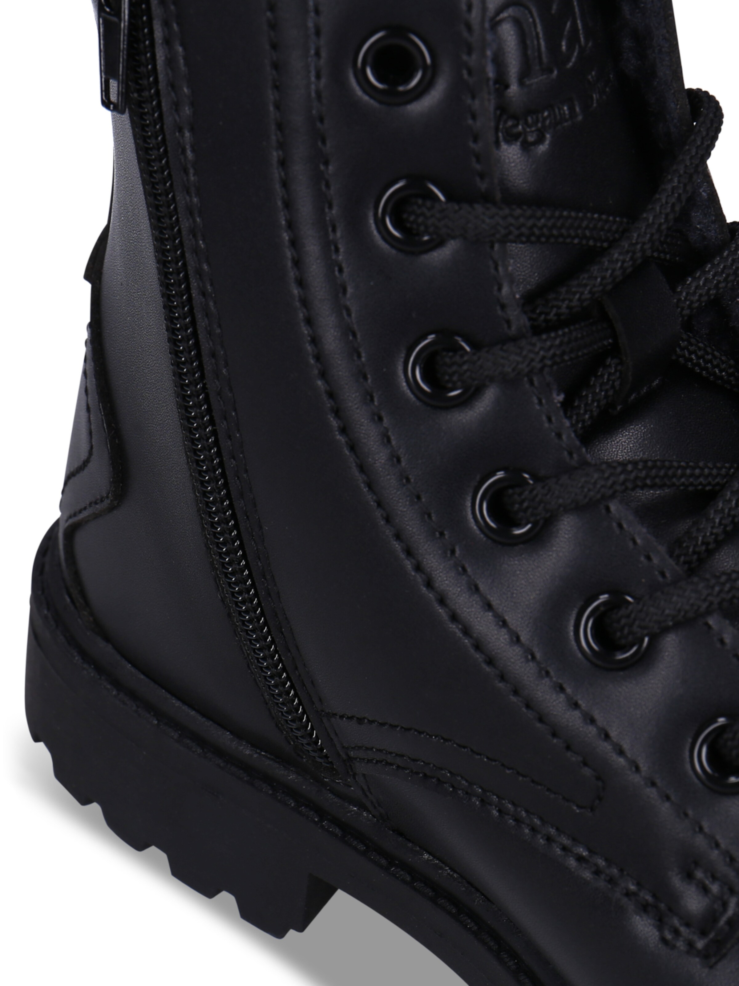 Bottes à lacets 'Marca' nae Vegan Shoes en noir