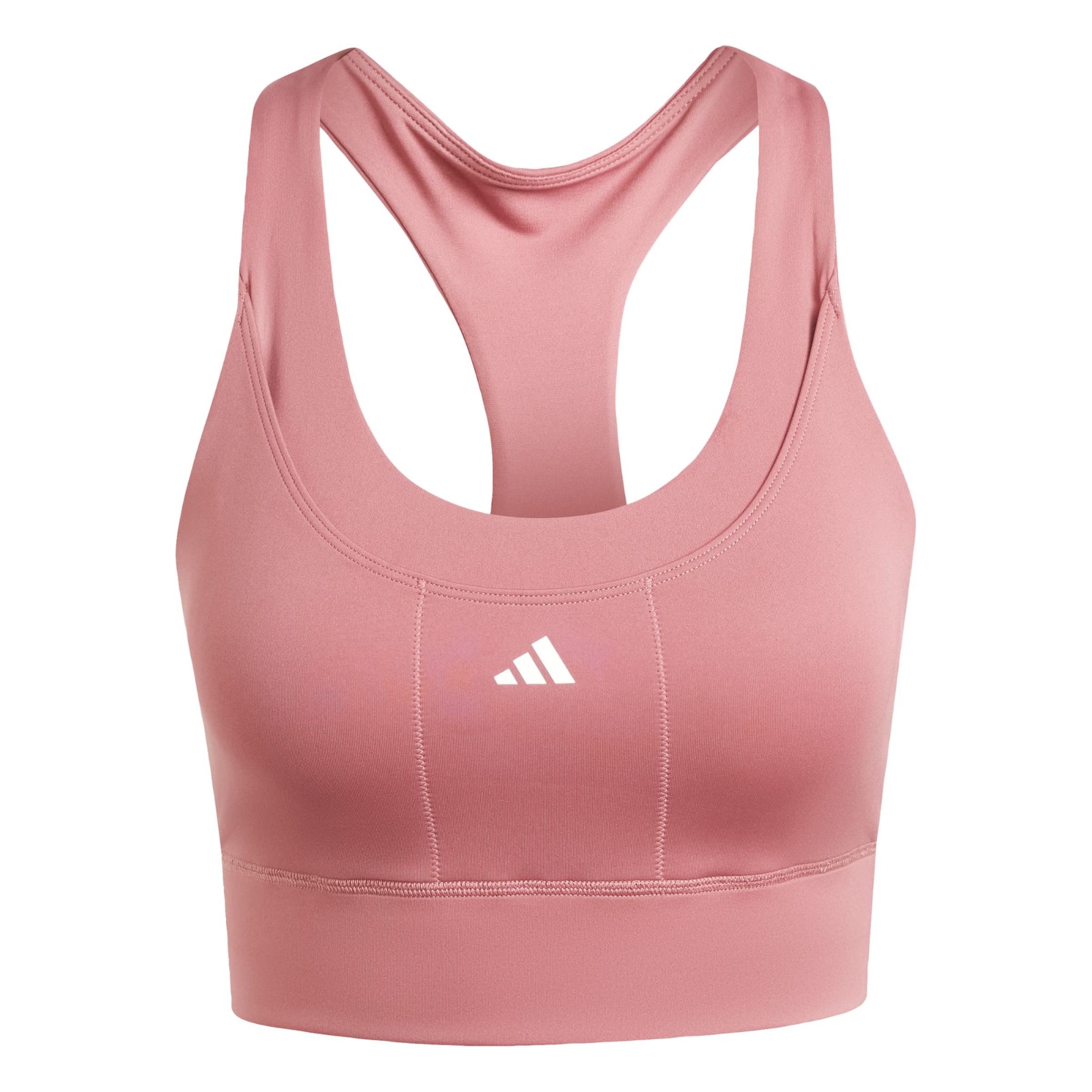 ADIDAS PERFORMANCE Bustier Biustonosz sportowy w kolorze różowy: przód