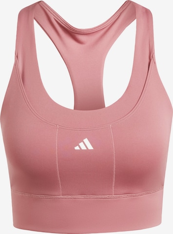 ADIDAS PERFORMANCE Sport bh in Roze: voorkant