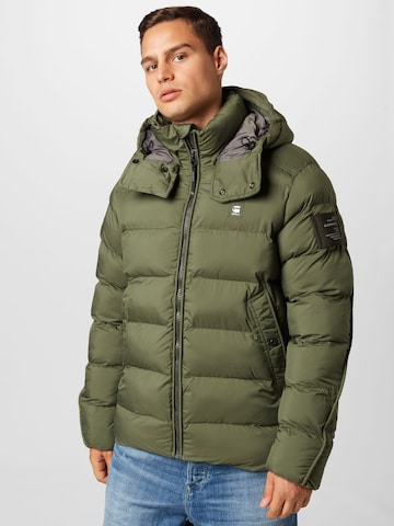 Veste fonctionnelle 'Whistler' G-Star RAW en vert : devant