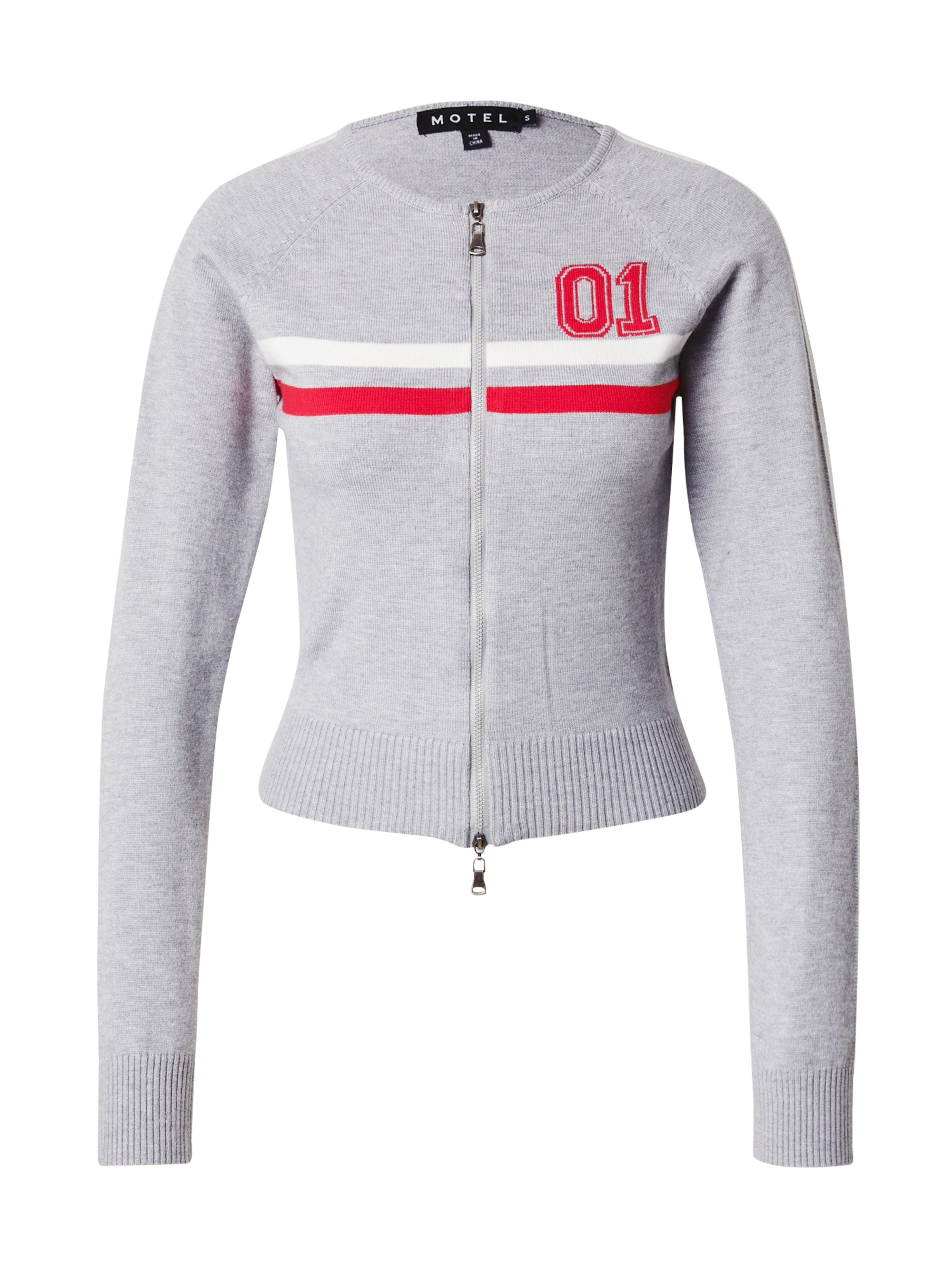 Giacchetta 'Binta' di Motel in grigio: frontale