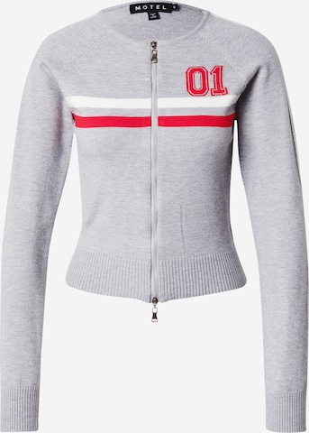 pilka Motel Kardiganas 'Binta': priekis