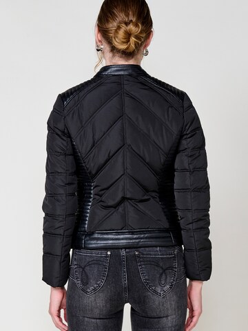 Veste mi-saison KOROSHI en noir