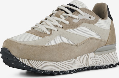 WODEN Platform trainers in Beige / Brown / White, Item view