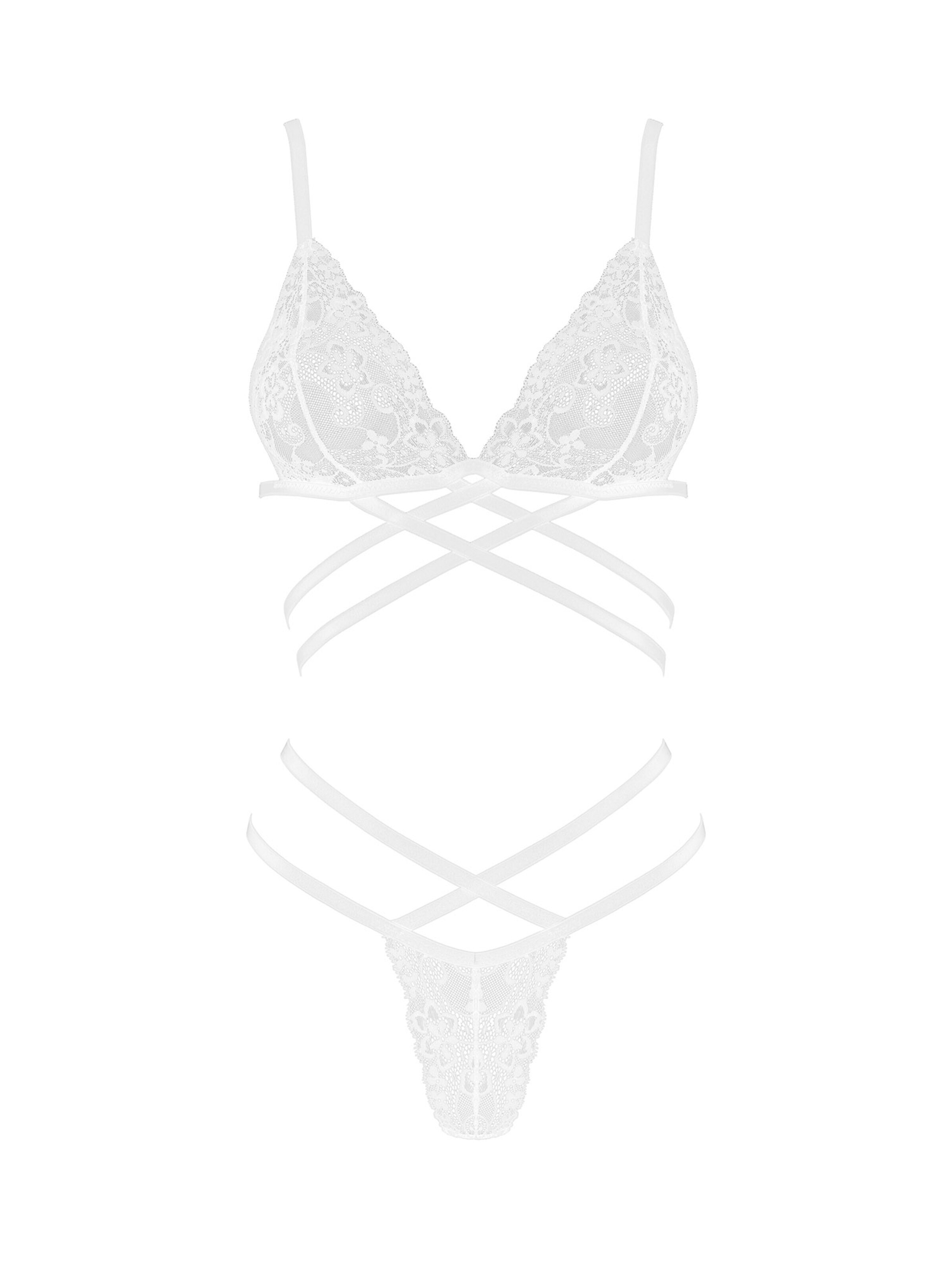 SpaLeXLine Classic Underwear Sets 'Nozomi' in White