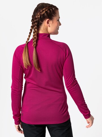 VAUDE Athletic Sweater 'Larice Light II' in Pink