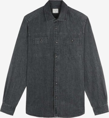 Scalpers Button Up Shirt 'Harbour' in Black: front