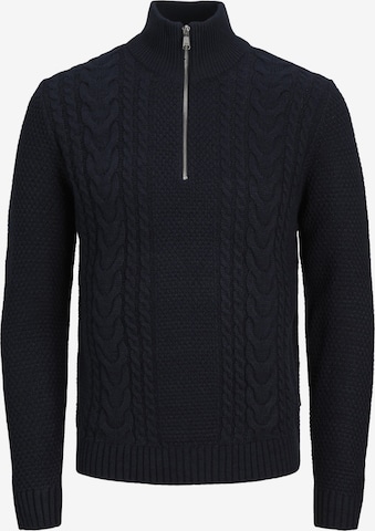 JACK & JONES Trui 'JJCraig' in Blauw: voorkant