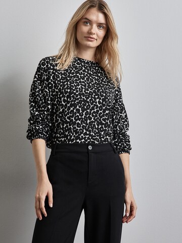 STREET ONE Bluse (GRS) in Schwarz: Vorderseite