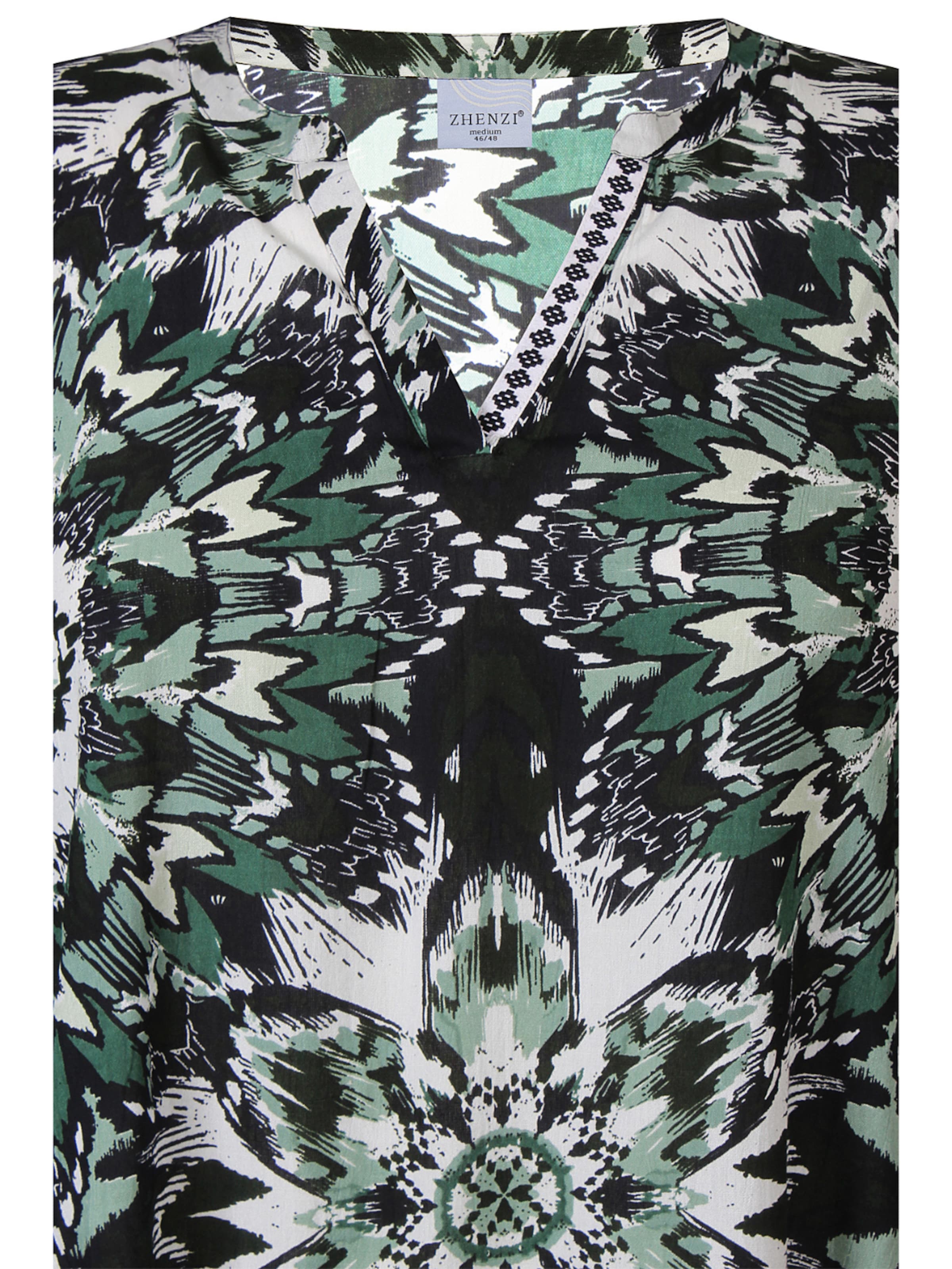 Zhenzi Tuniek 'Anais 1202' in Groen