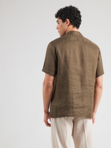 FYNCH-HATTON Regular fit Button Up Shirt in Green