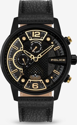 POLICE Analog Watch in Gold: front