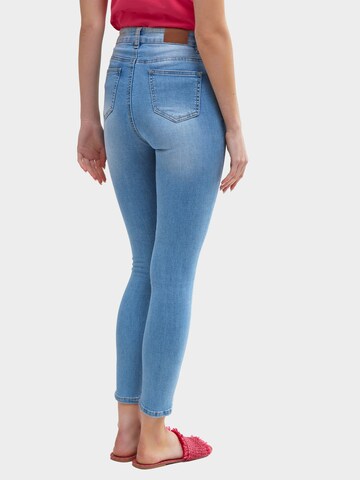 Influencer Skinny Jeans i blå