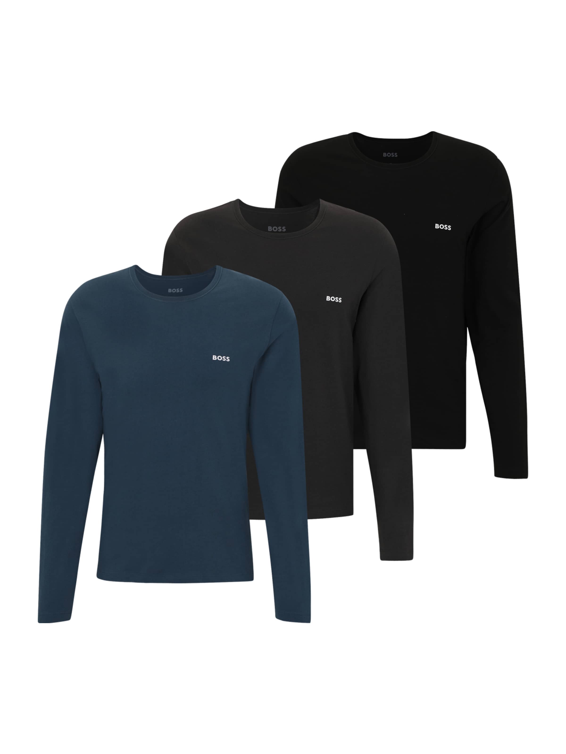 BOSS Särk, värv sinine: eest vaates