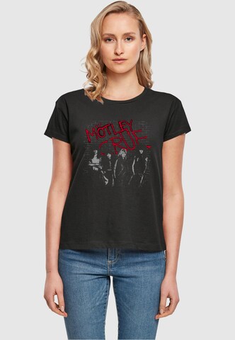 Merchcode Shirt 'Motley Crue - Strong' in Black: front