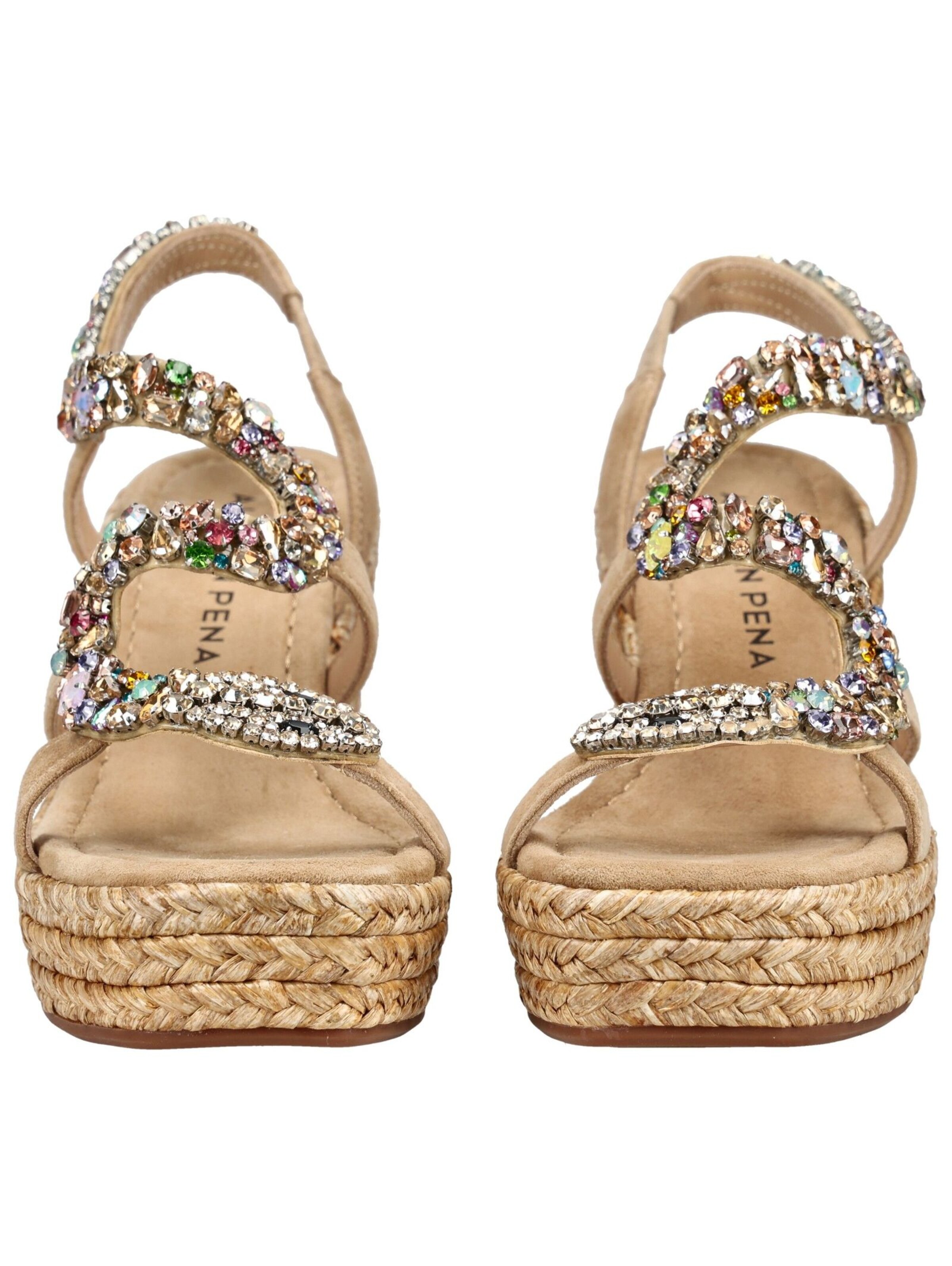 Alma En Pena Sandale in Beige