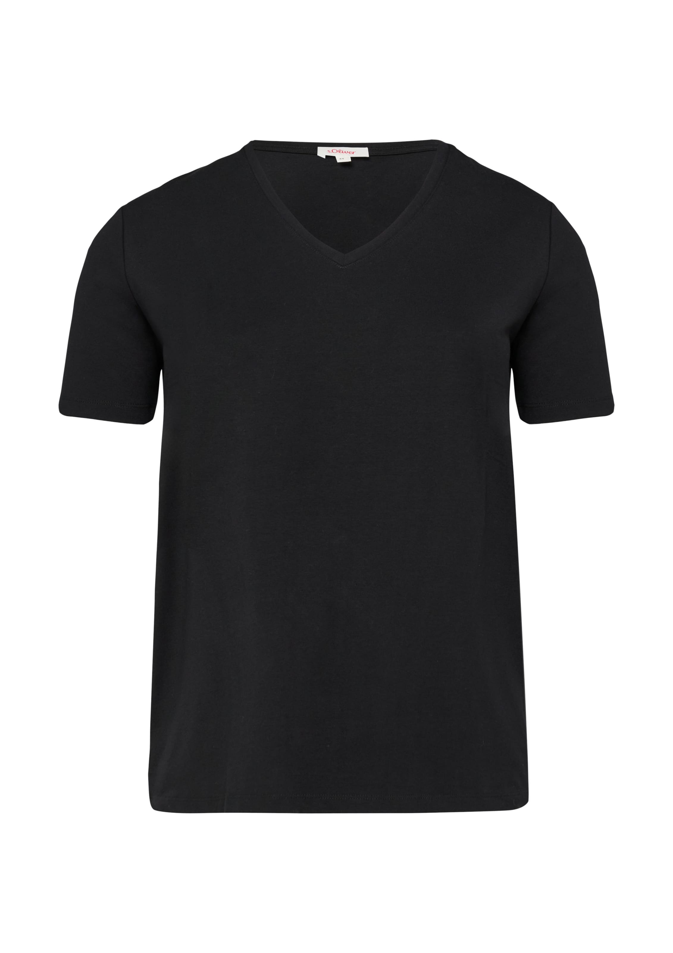 s.Oliver Shirt in Black: front