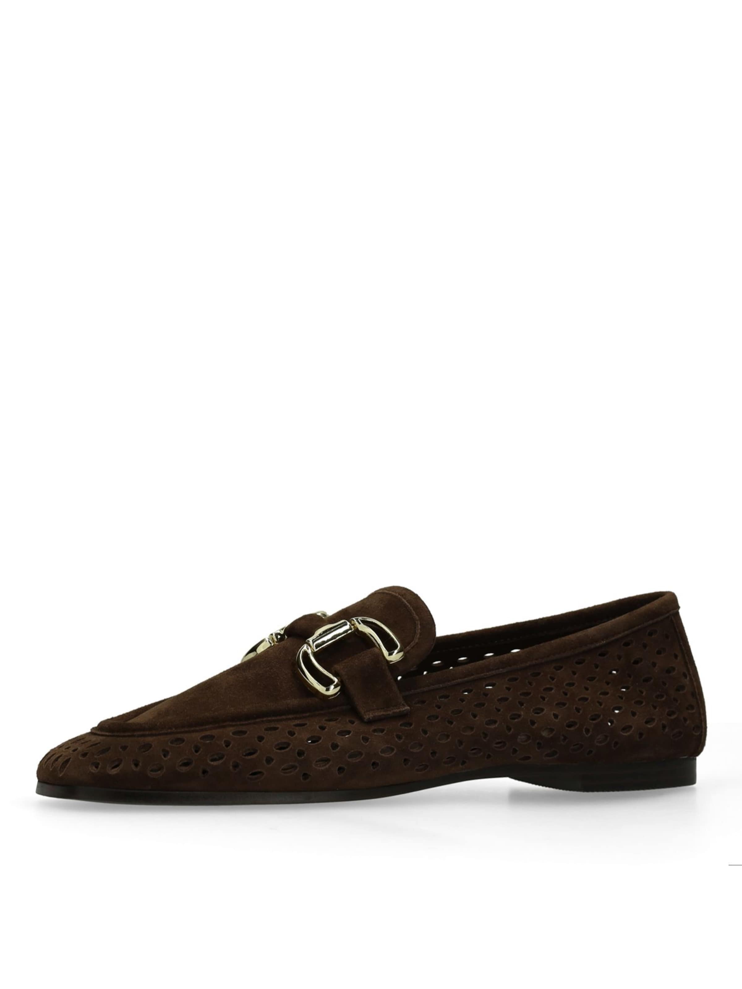 MANFIELD Mocassin en 36 en marron, Vue avec produit