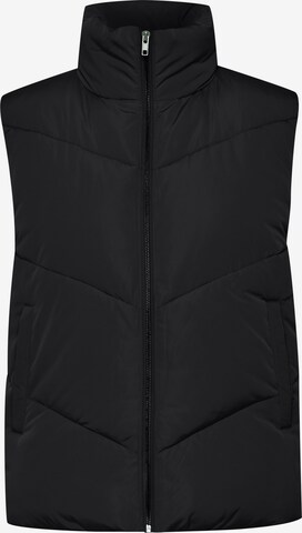 ICHI Bodywarmer 'FRIZTA' in Zwart: voorkant