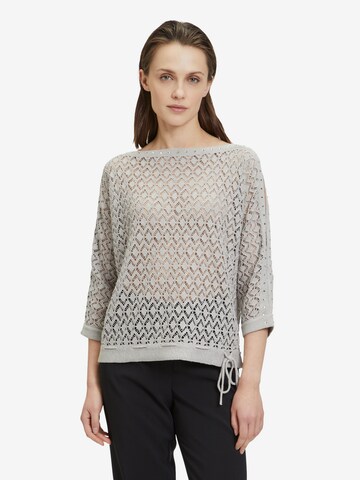 Betty Barclay Sweater in Grey: front