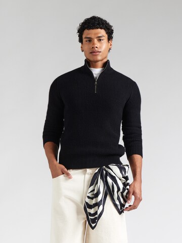 REPLAY Pullover 'Masche' i sort: forside