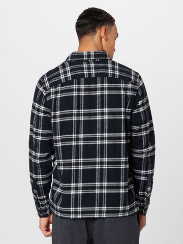 HOLLISTER Regular fit Button Up Shirt in Black