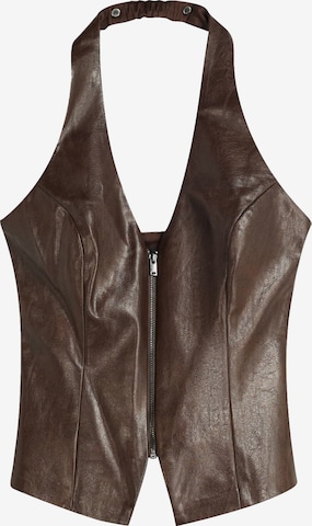 Bershka Top in Braun: Vorderseite