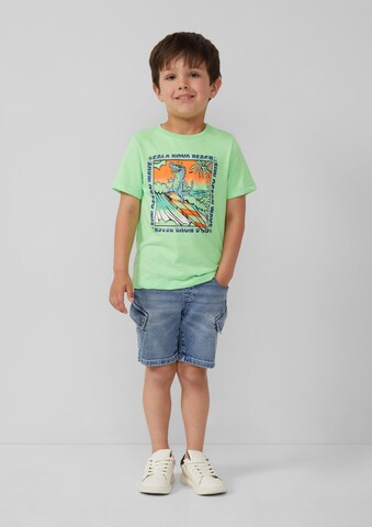 T-Shirt s.Oliver en vert