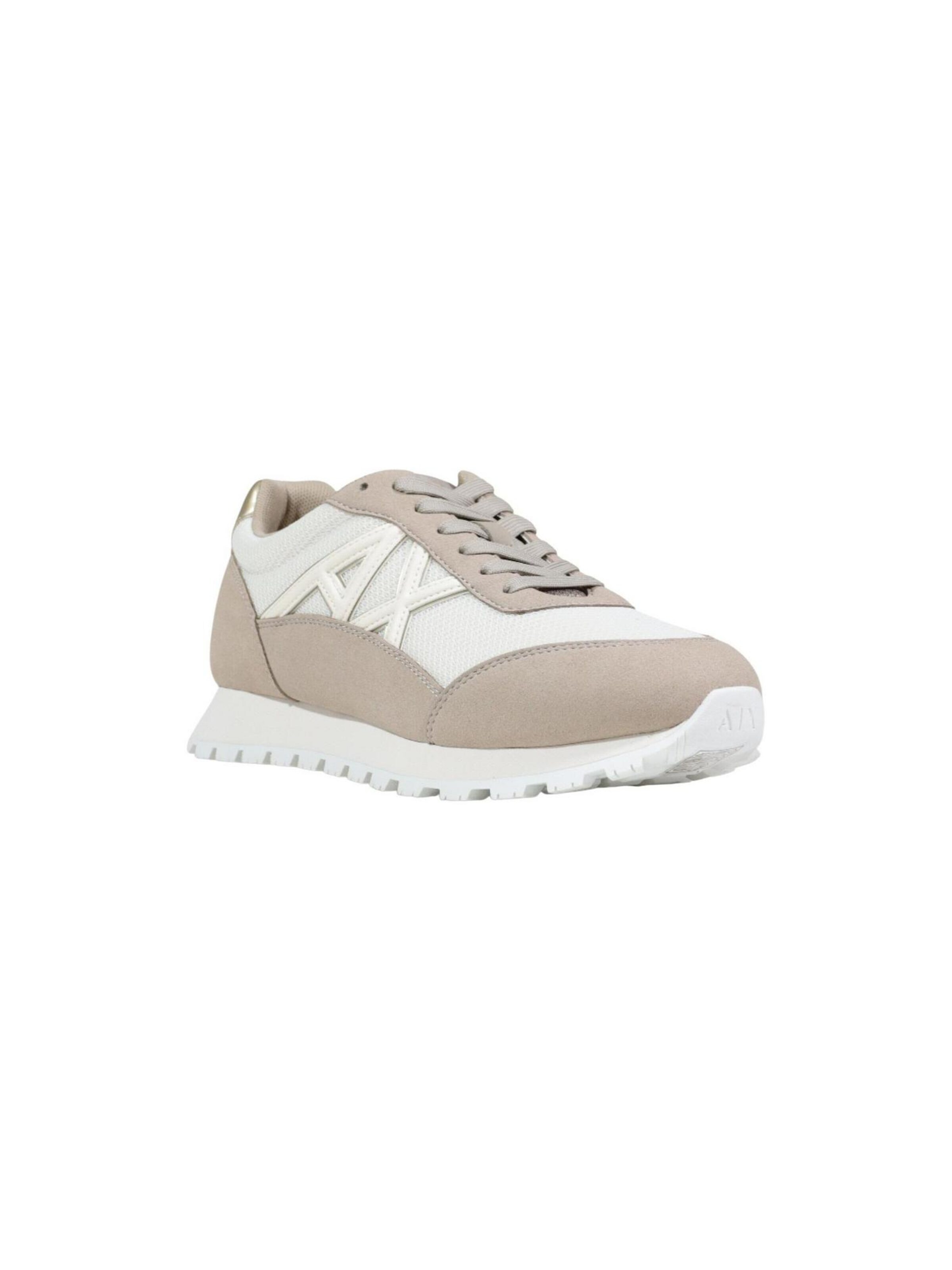 Sneaker bassa 'XW002150 AF19388' di ARMANI EXCHANGE in beige