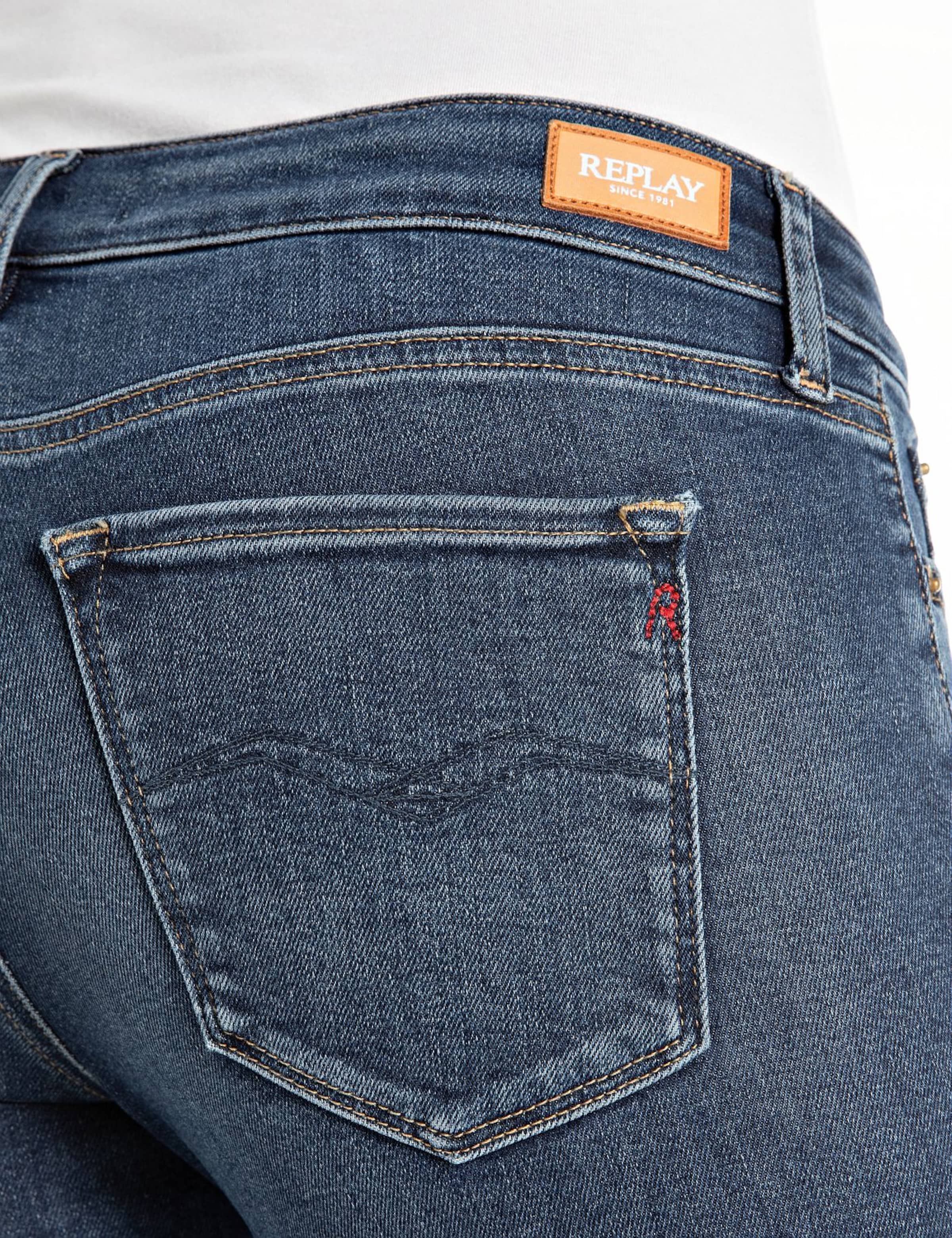 REPLAY Regular Дънки 'New Luz' в синьо