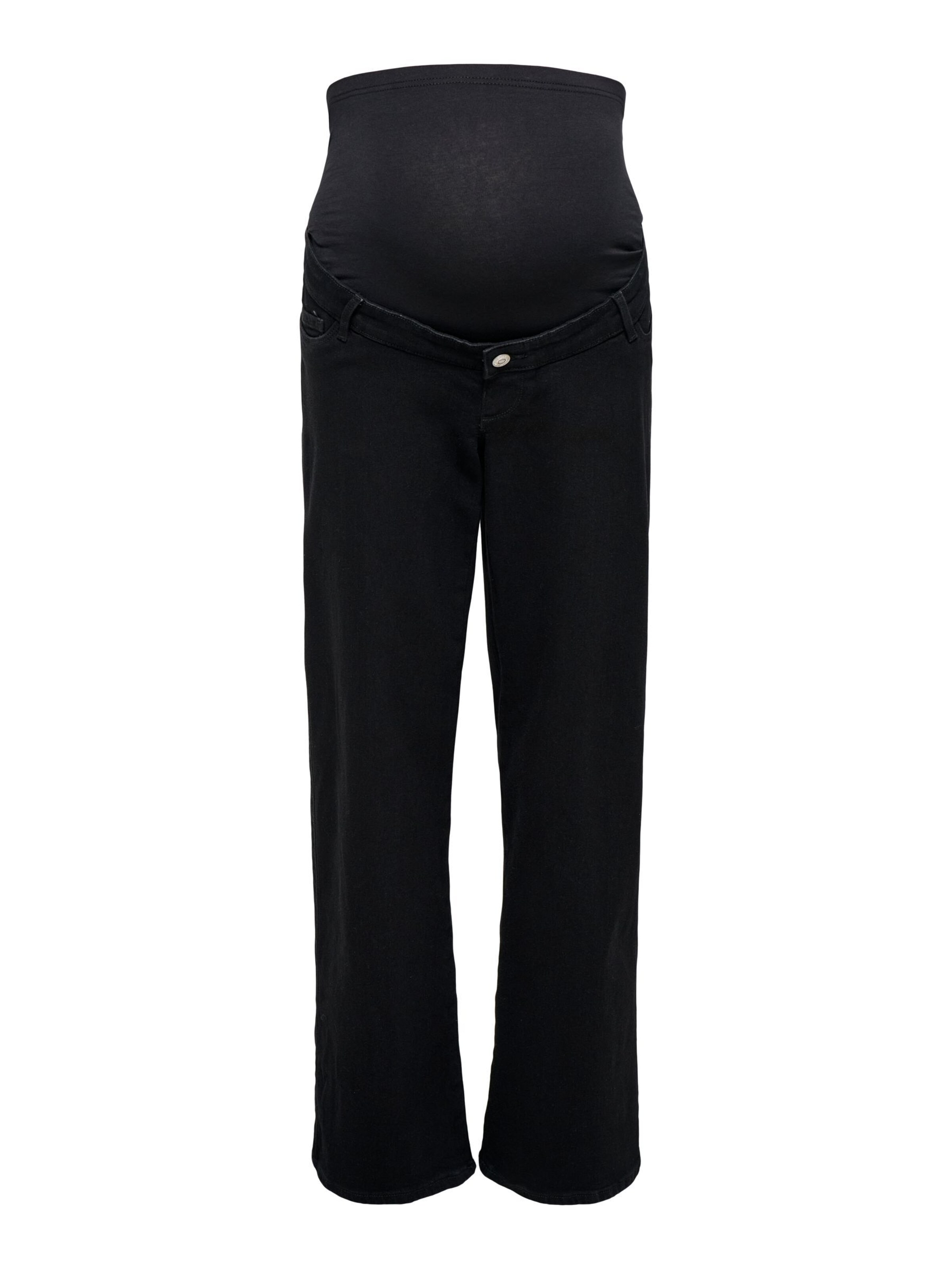 Only Maternity Jean 'OLMSnow' en 27-28/32 en noir, Vue avec produit