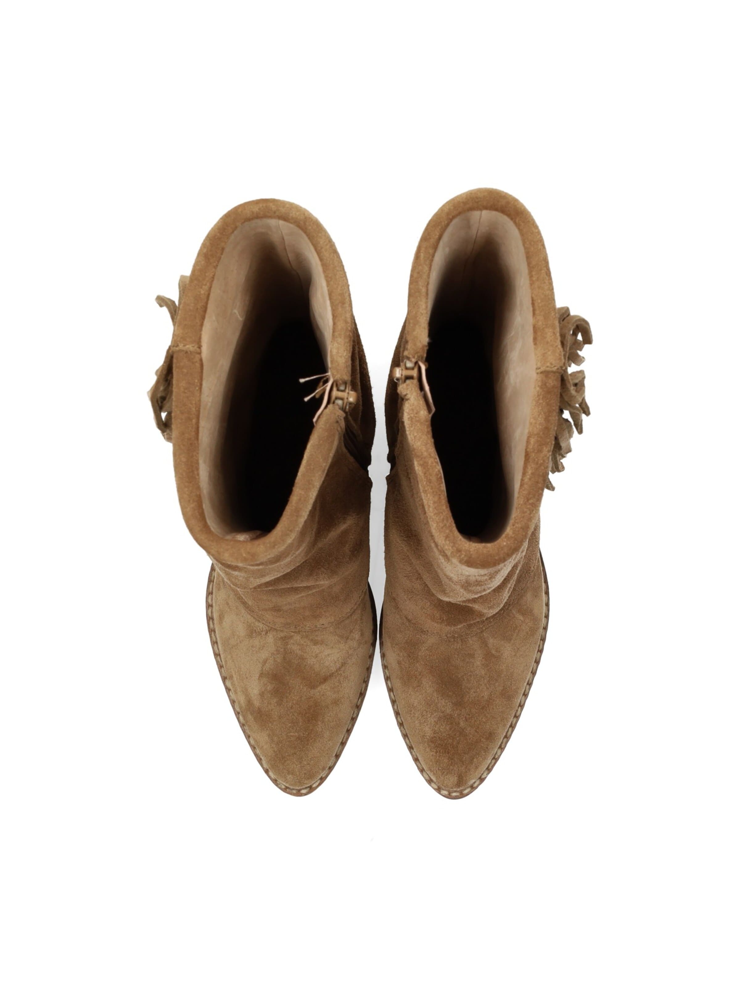 Bottes 'Poelman ELODIE Mädchen Stiefel' Poelman en marron