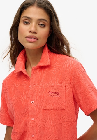 Superdry Blouse 'Country Club' in Oranje