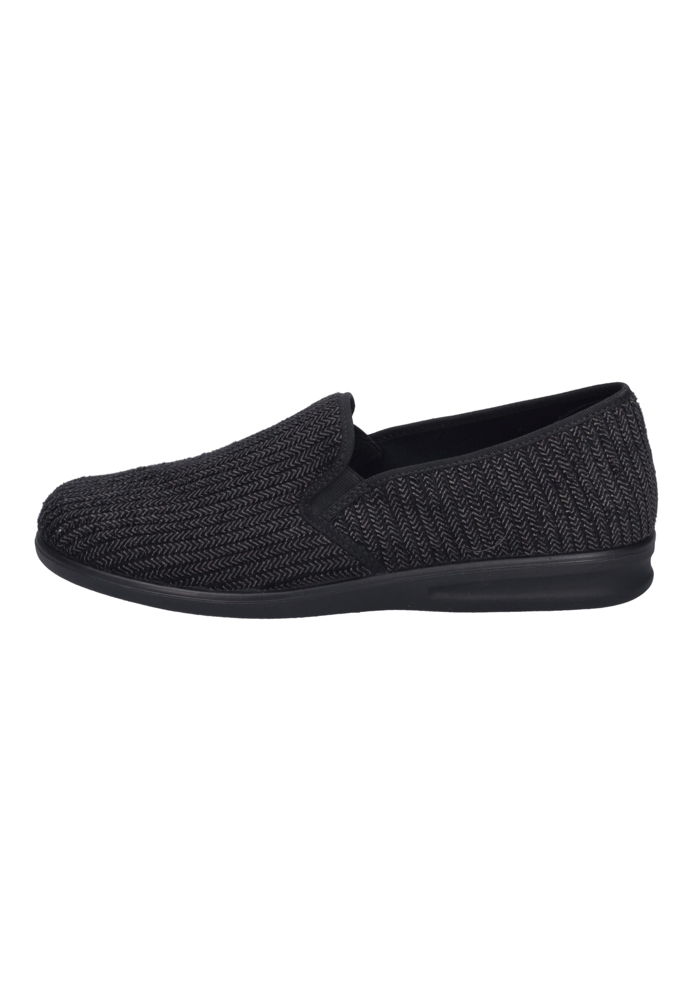 JOSEF SEIBEL Slipper 'Belfort 122' in Black: front