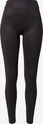 Skinny Leggings 'Comfy' Blanche en noir : devant