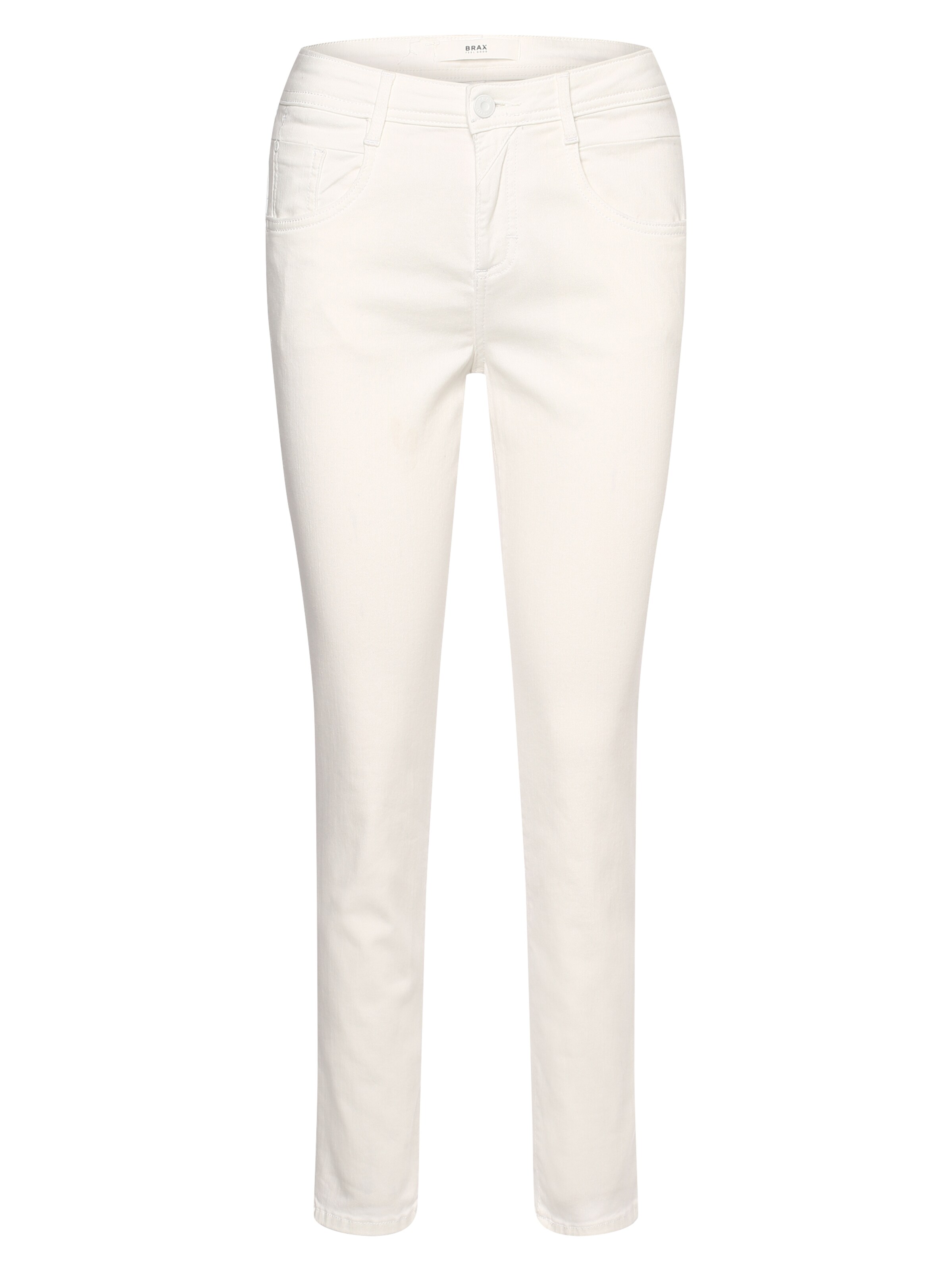BRAX Слим фит Дънки 'Shakira' в бяло: отпред