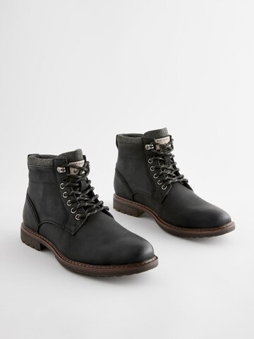 Next Lace-up boot in Black