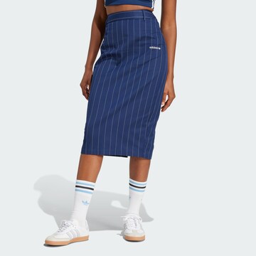 ADIDAS ORIGINALS - Falda en azul: frente